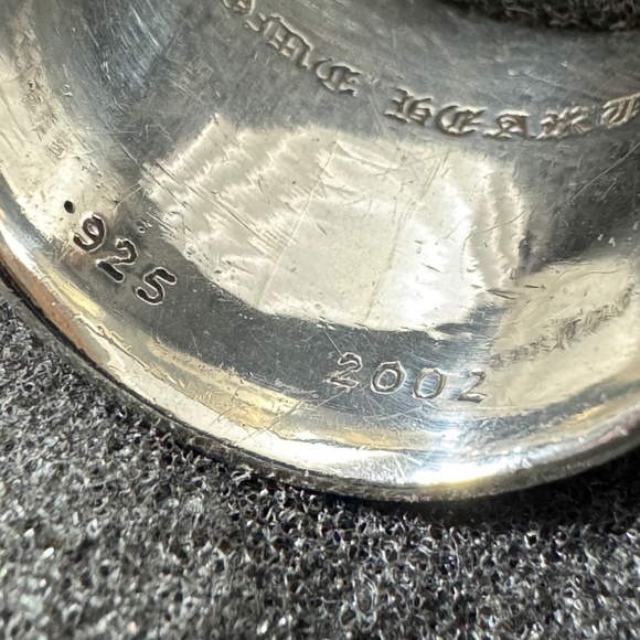 Chrome Hearts six point with diamond center men's ring - Picture 3 of 16